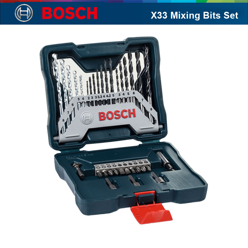 Drill Bit Set - مجموعة مثاقب ومفكات بوش X33 الاحترافية