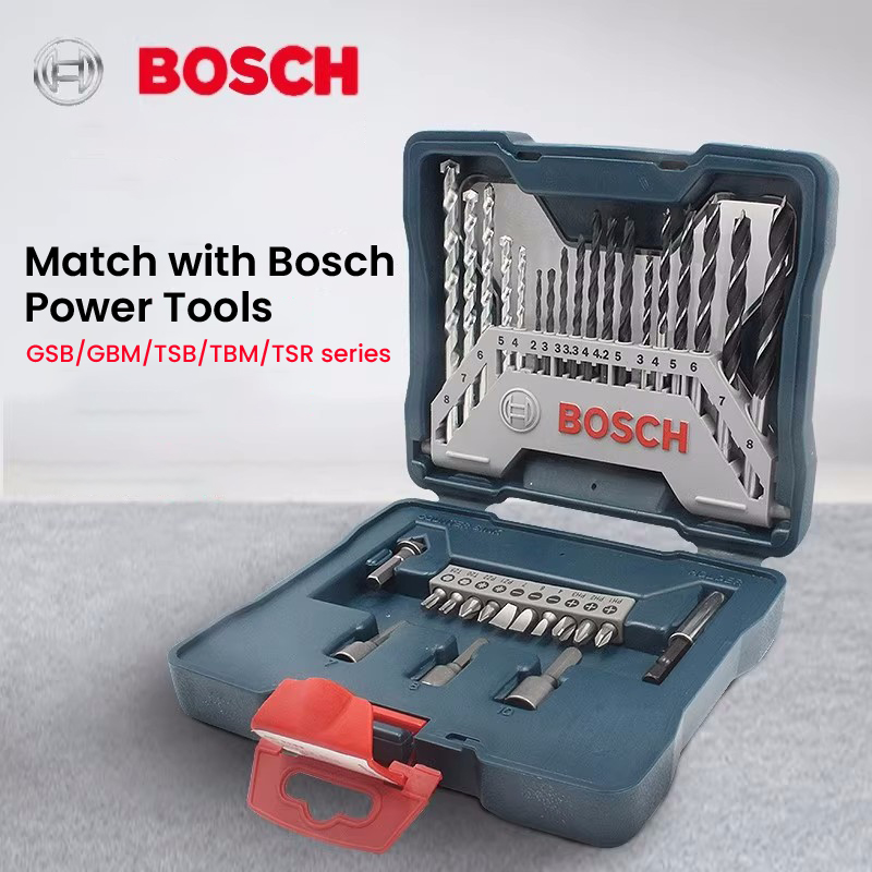 Drill Bit Set - مجموعة مثاقب ومفكات بوش X33 الاحترافية