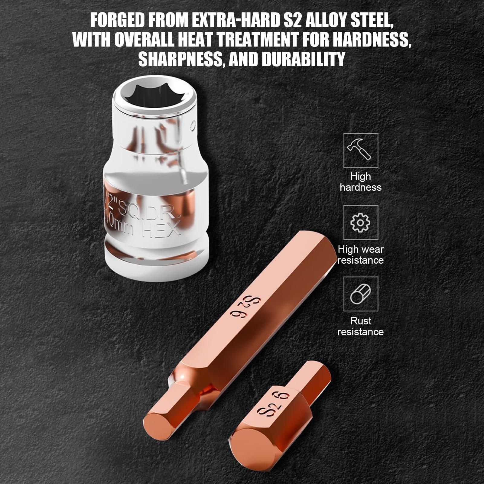 Drill Bit Set - مجموعة رؤوس مثقاب مغناطيسية شديدة التحمل،