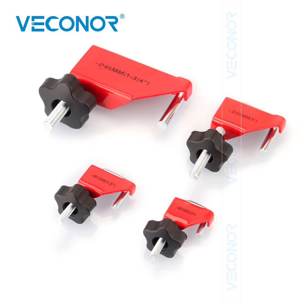 Hose Clamp Assorted - VECONOR 4 قطعة U شكل خط