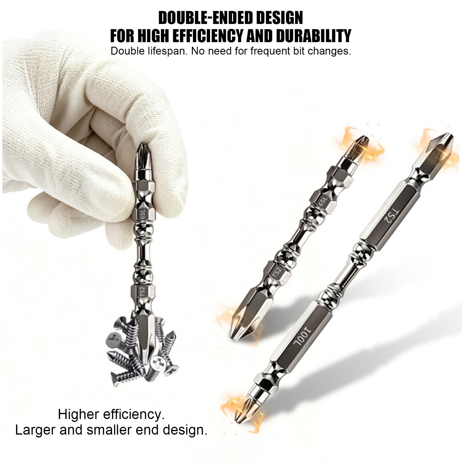 Drill Bit Set - مجموعة رؤوس مفكات مغناطيسية شديدة التحمل