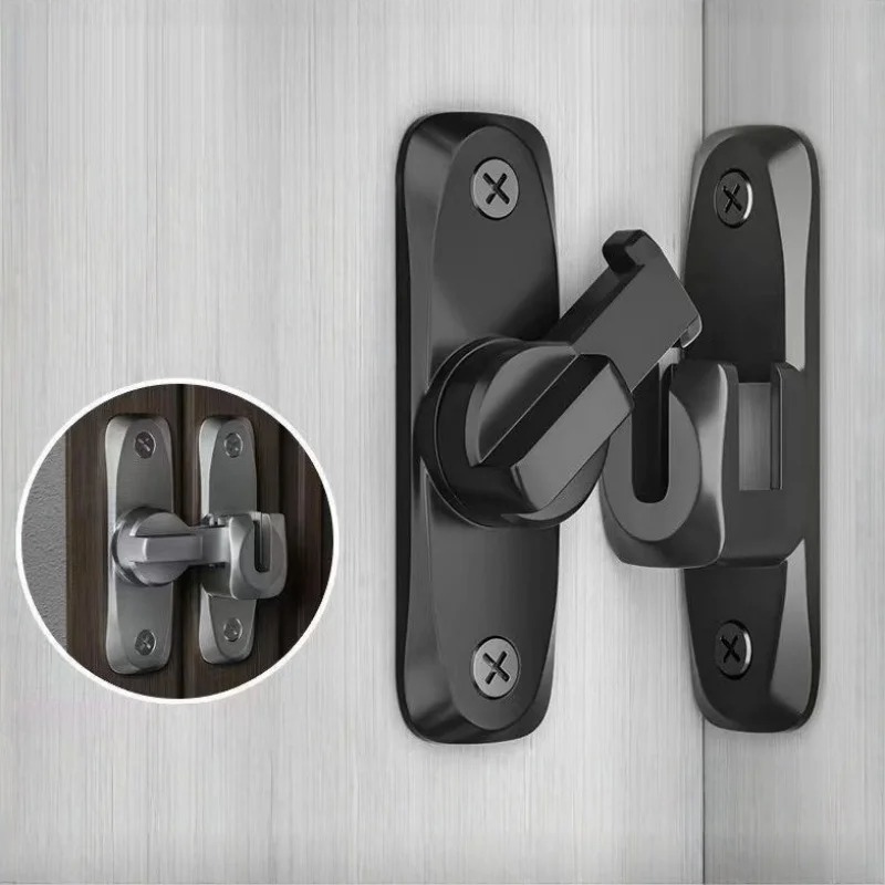 Home Improvement Tool Time - قفل باب قابل للطي بزاوية 90/180