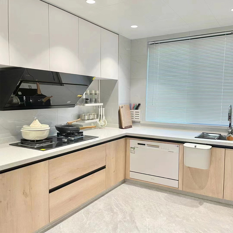 Home Improvement Kitchen Set - خزائن مطبخ فاخرة حديثة، مجموعة كاملة