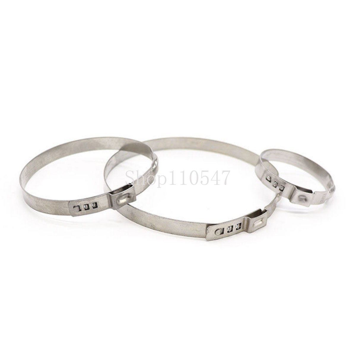 10 قطع مشابك أنابيب أحادية الأ - مراجعة Hose Clamp Assorted وسعره