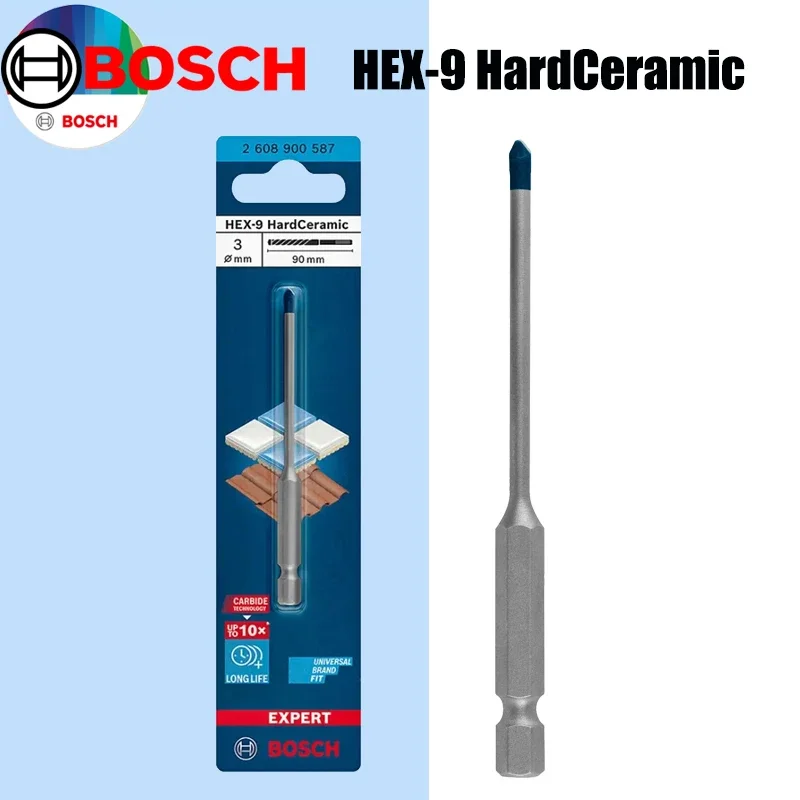 مثاقب سيراميك صلبة من بوش Hex- - مراجعة Drill Bit Set وسعره