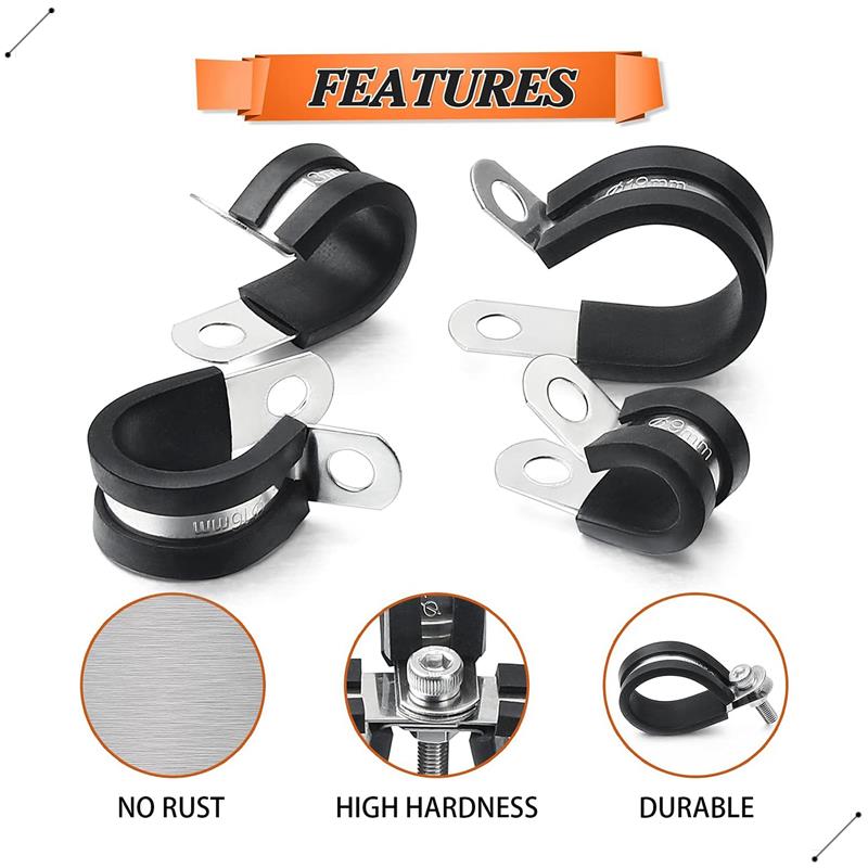 60 قطعة مجموعة متنوعة من مشابك - مراجعة Hose Clamp Assorted وسعره