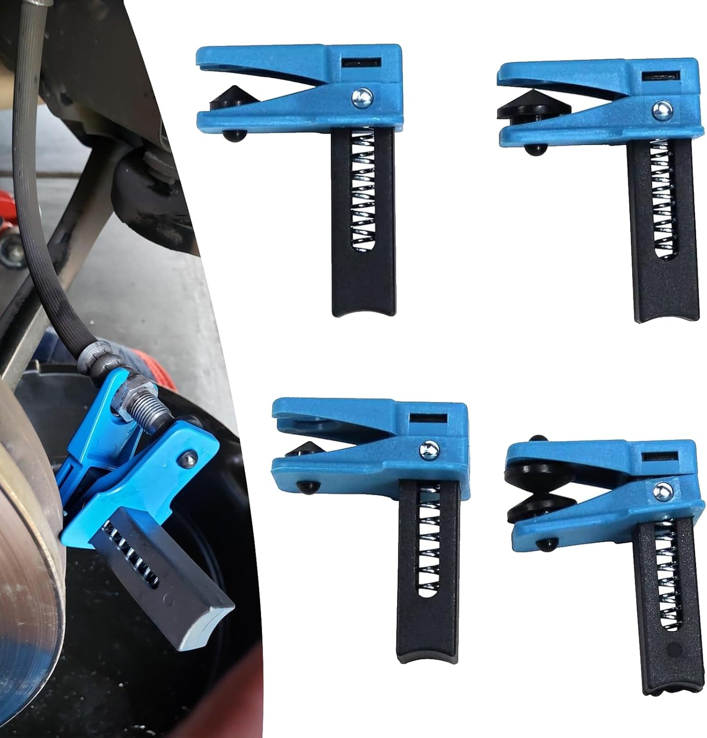 4 قطعة سدادات خط سائل السيارة  - مراجعة Hose Clamp Assorted وسعره