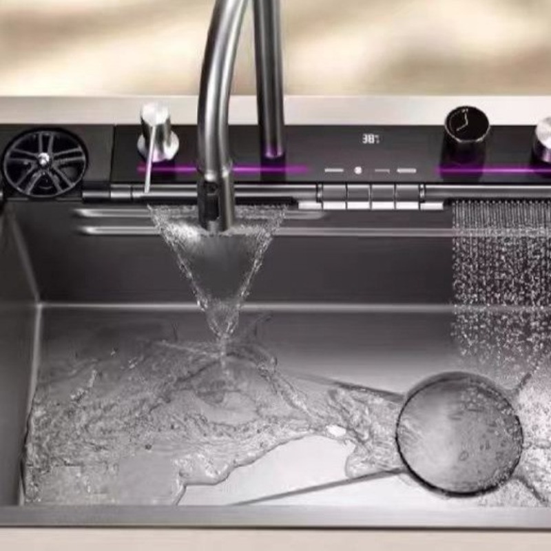 أحواض مطبخ فاخرة متعددة الوظائ - مراجعة Home Improvement Kitchen Set وسعره