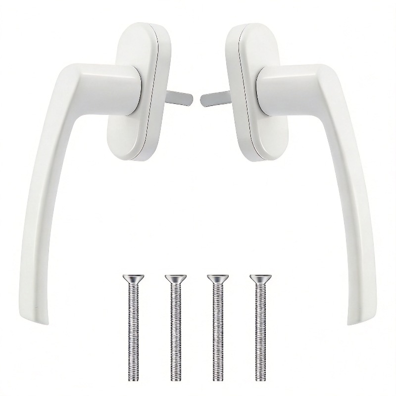 مقبض نافذة منزلق أبيض مضاد للا - مراجعة Home Improvement Kit وسعره