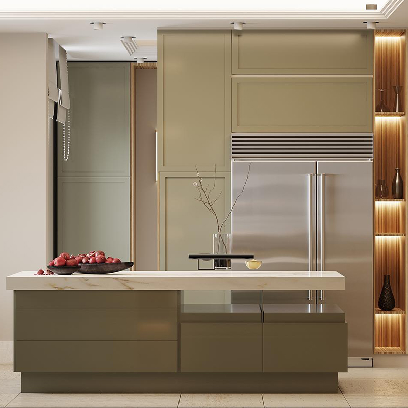 مجموعة خزائن مطبخ حديثة كاملة  - مراجعة Home Improvement Kitchen Set وسعره