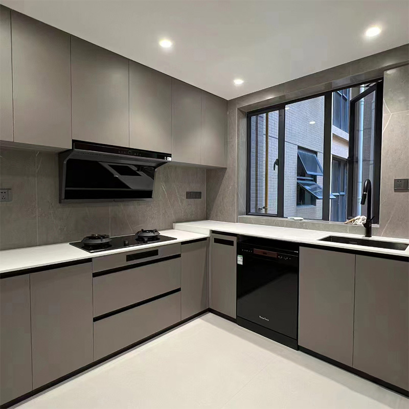 خزائن مطبخ فاخرة حديثة، مجموعة - مراجعة Home Improvement Kitchen Set وسعره