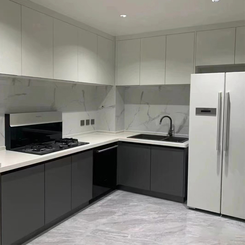 خزائن مطبخ فاخرة حديثة، مجموعة - مراجعة Home Improvement Kitchen Set وسعره
